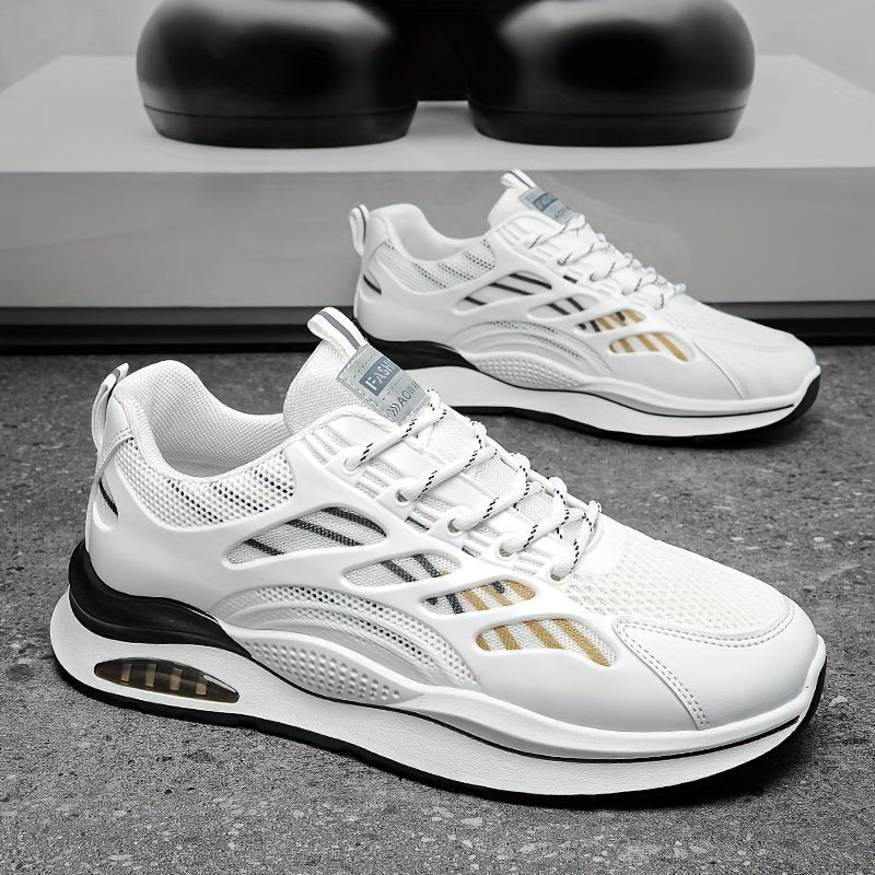 Men's Air Cushion Athletic Sneakers Lightweight and Breathable