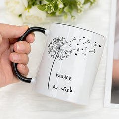 Dandelion UV DTF Transfer Stickers 16oz Glass Jars DIY Crafts