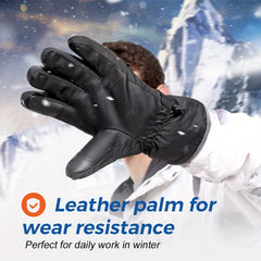 MVPTOO Winter Skiing Full Finger Gloves Touch Screen Outdoor Snowmobile Thermal