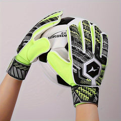Anti Slip Soccer Goalkeeper Gloves Thickened Latex Football Goalkeeper Gloves