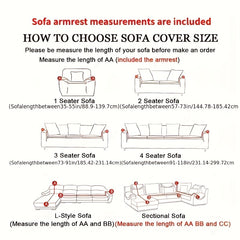 Elastic Sofa Slipcover Anti-slip Couch Cover Universal Furniture Protector