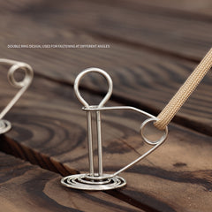 Stainless Steel Wind Rope Buckle Tent Nail For Camping