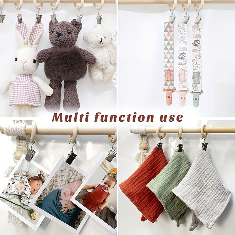 Bohemian Lace Barrettes Bib Organizer & Hair Accessory Hanger