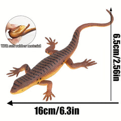 Simulated Jungle Grass Lizard Prank Toy