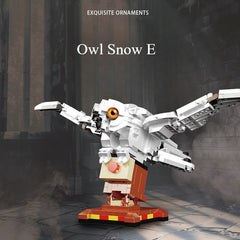 Owl Puzzle Building Blocks Toy - Advanced Level