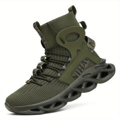 Men's High Top Blade Sneakers for Jogging Tennis Gym