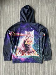 Girl's Pizza Cat 3D Print Hoodie Kids Spring Fall Coat