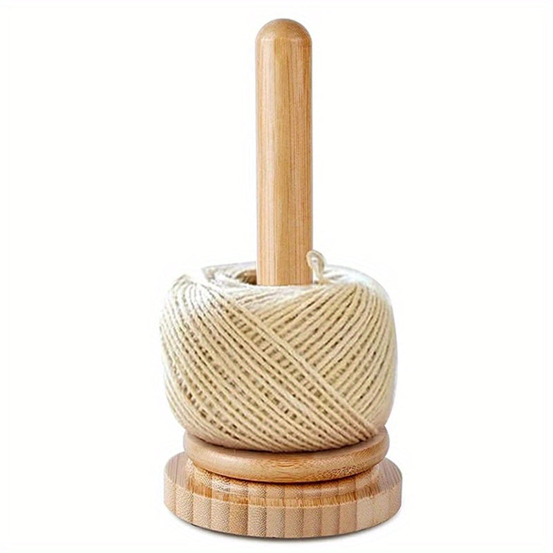 Wooden Yarn Holder for Knitting and Embroidery