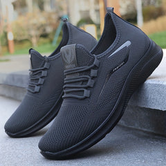 Men's Breathable Lightweight Sneakers for Running Basketball Gym