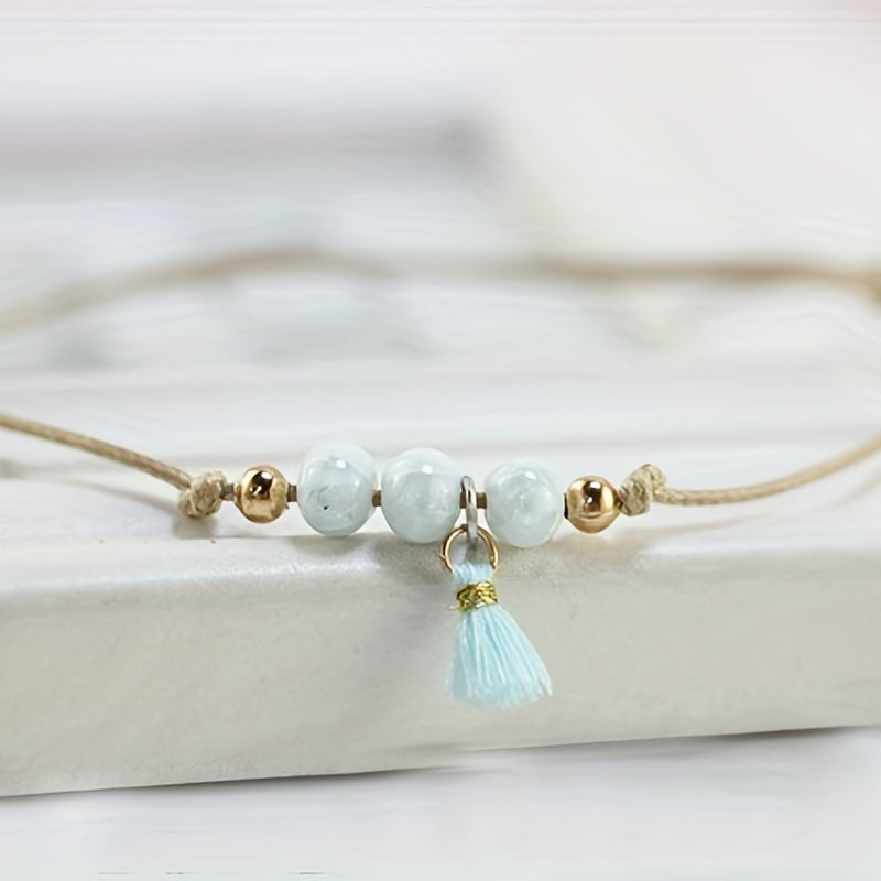 Minimalist Style Rope Anklet For Women