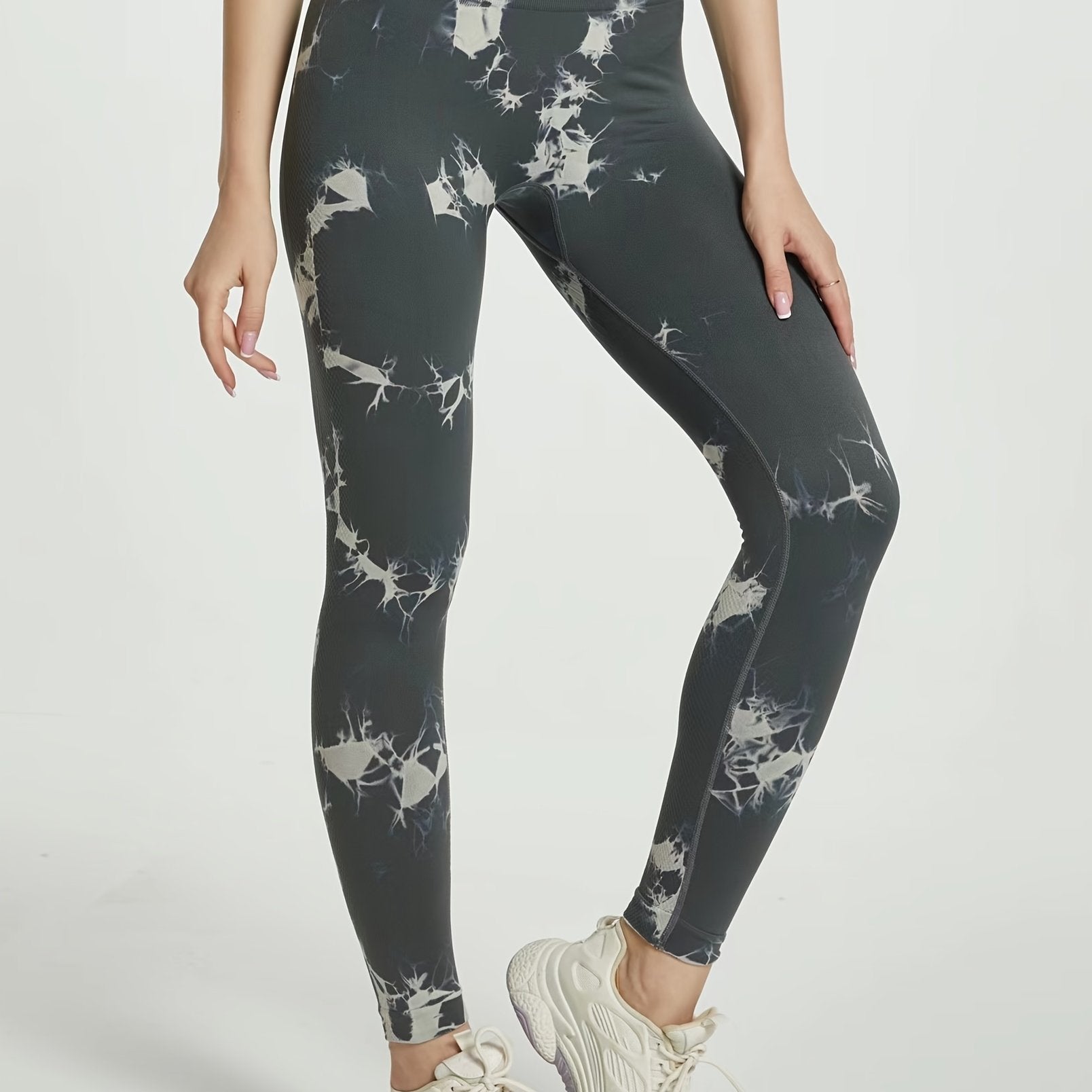 Tie Dye Yoga Tight Pants High Stretch Fitness Leggings