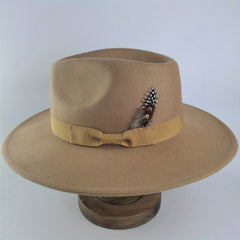 Feather Army Green Hat Western Cowboy Hat Sun Hat Men's And Women's Hats