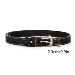 Retro PU Leather Belt for Men and Women