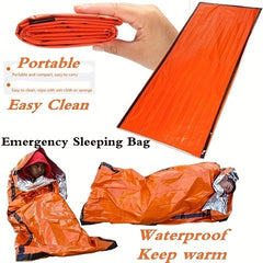 Emergency Blanket Sleeping Bag Waterproof Lightweight Cold Protection