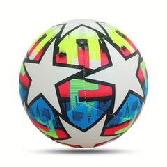 1pc No 5 PU Leather Machine Stitched Soccer Ball Outdoor Competition