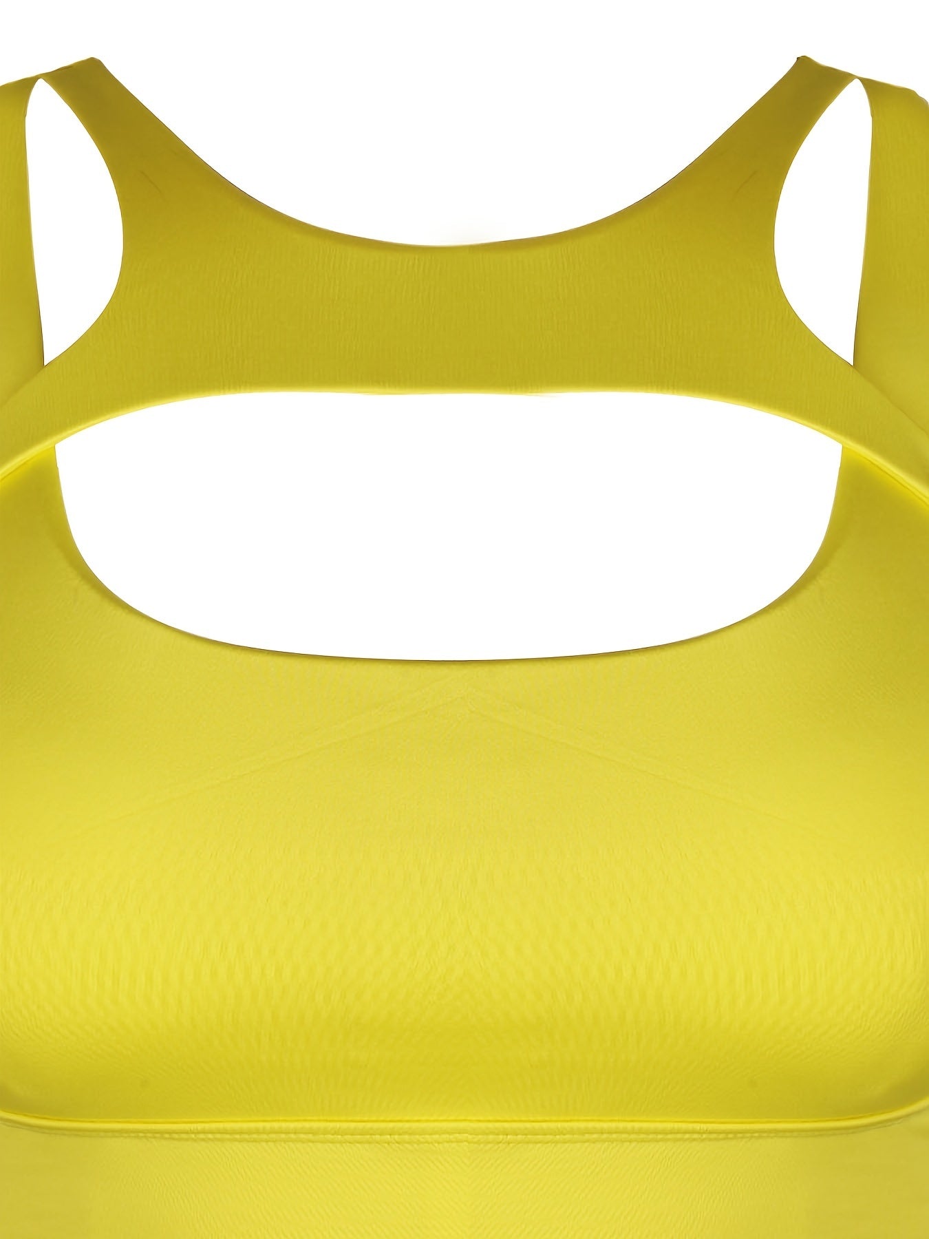 Women's Cut Out Racer Back Sports Bra