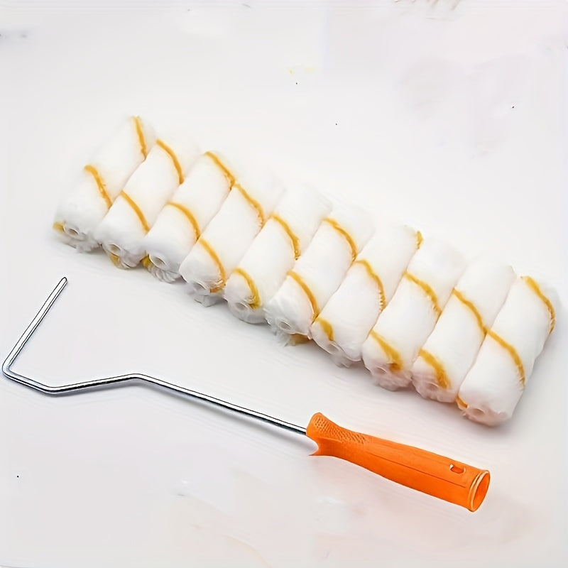 Cotton Line Roller Brush Set - No Dead Corner - Professional Wall Roller