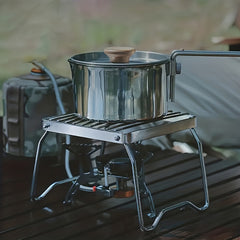 Portable Foldable Kettle Bracket Stainless Steel Stove Bracket