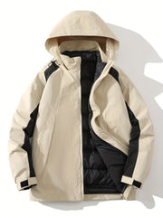 2 in 1 Outdoor Sports Jacket Fleece Lined Down Jacket