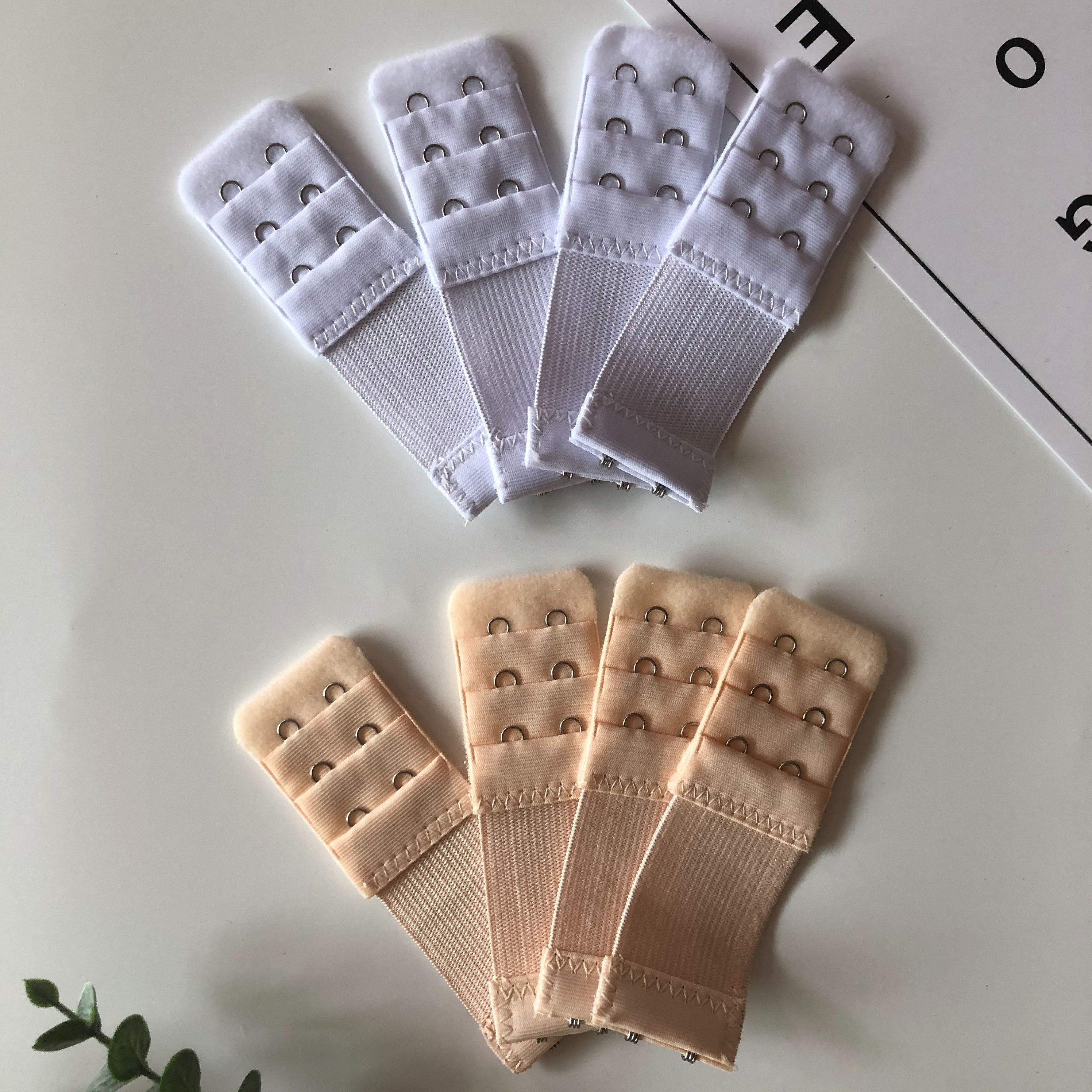 8pcs 2 Hooks Bra Strap Extenders Adjustable Bra Band Buckle