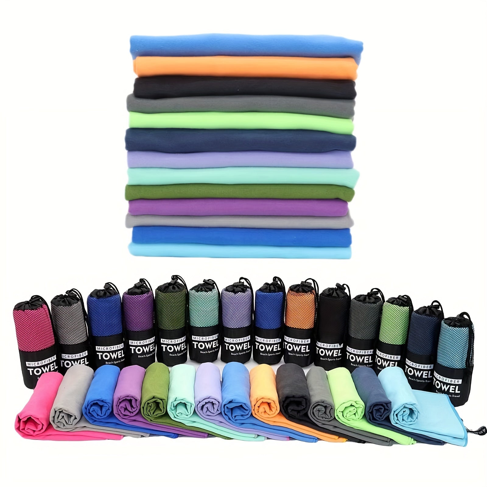 Microfiber Quick Drying Beach Towel 43x31inch