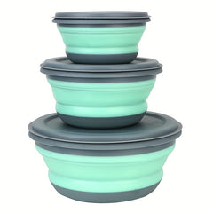 Foldable Silicone Collapsible Bowl for Camping BPA-Free