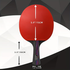 Professional Table Tennis Racket with Bag