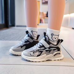 Girls Casual Low Top Mesh Sneakers Breathable Anti Slip Outdoor Shoes