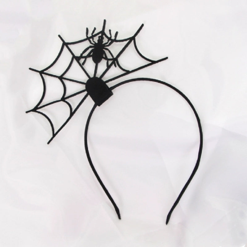 Halloween Spider Web Headband Party Hair Accessories