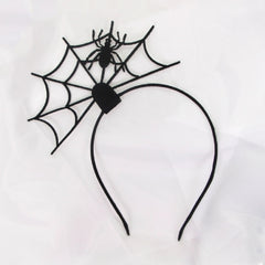 Halloween Spider Web Headband Party Hair Accessories