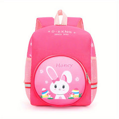 Casual Rabbit Pattern Backpack Lightweight Large Capacity