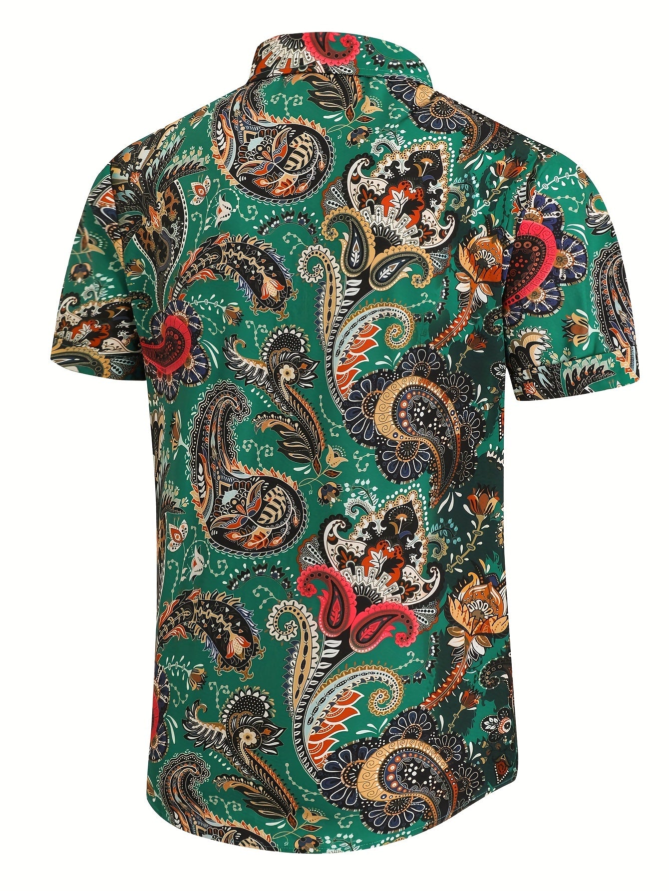 Men's Paisley Pattern Hawaiian Shirt