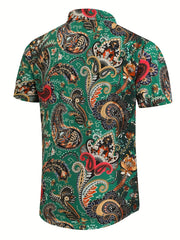 Men's Paisley Pattern Hawaiian Shirt