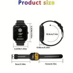 Unisex Smartwatch Wireless Calling Multiple Sports Modes Sedentary Alert