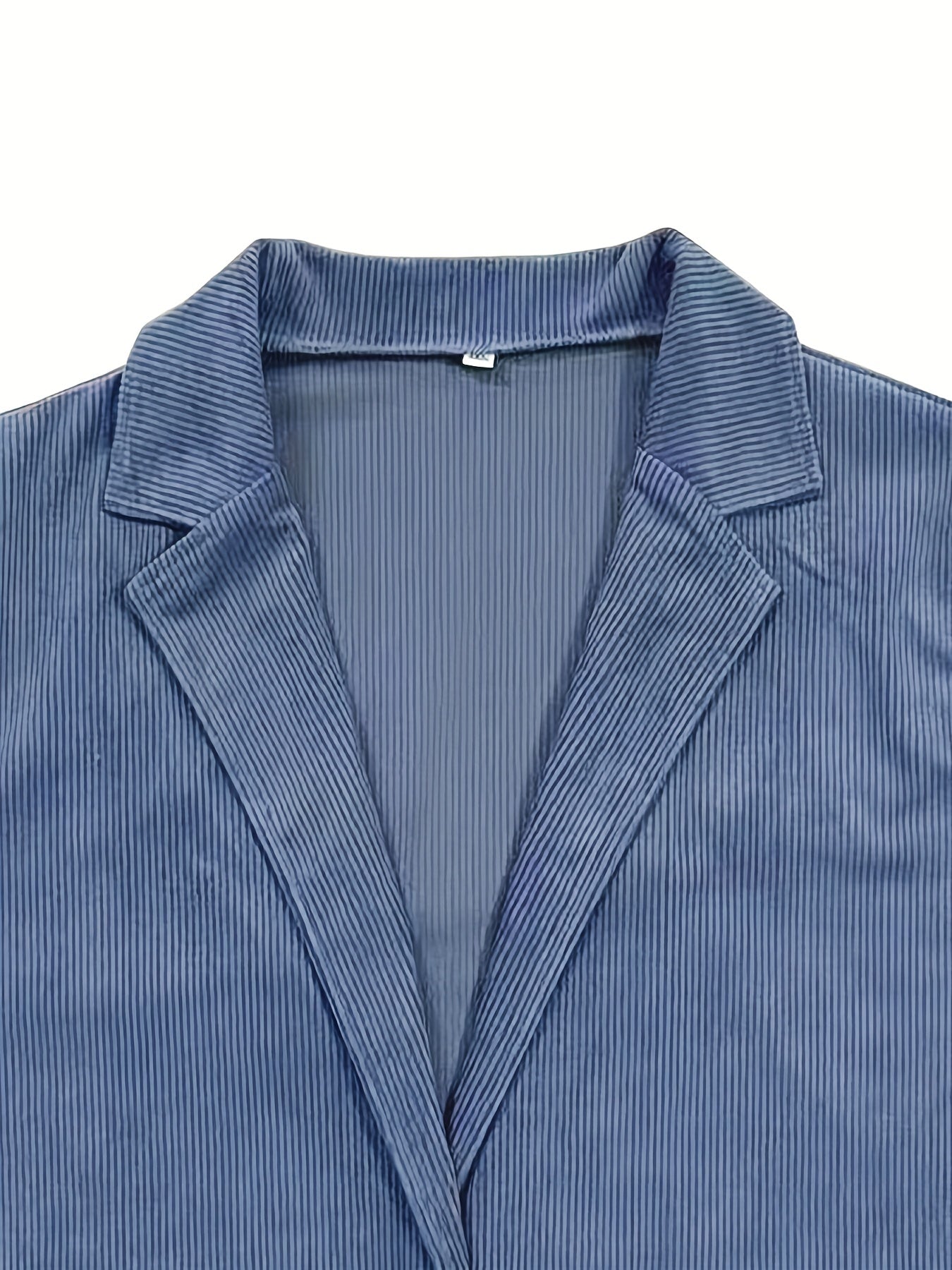 Corduroy Long Sleeve Blazer