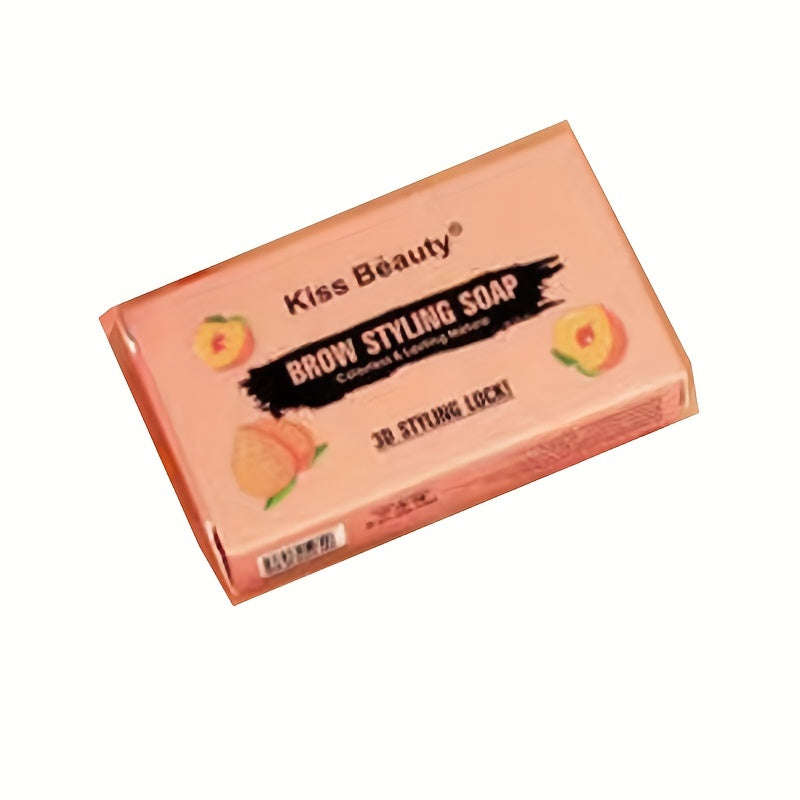 Clear Peach Eyebrow Gel for Natural Styling