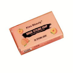 Clear Peach Eyebrow Gel for Natural Styling