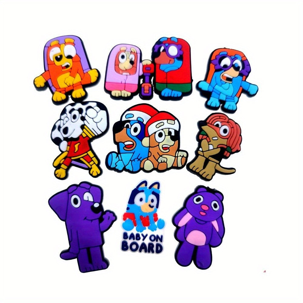 38pcs DIY Shoe Buckles Cartoon Hole Shoe Decoration