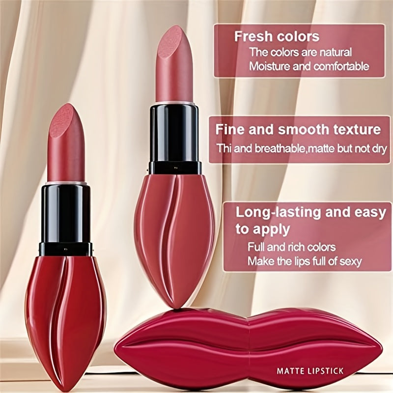 Matte Velvet Gloss 10 Colors Long Lasting Moisturizing Waterproof Gift For Women