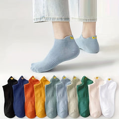 10 Pairs Ankle Sports Socks Soft & Lightweight Low Cut Socks For Women & Men