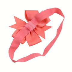 40pcs Soft Candy Bow Headbands for Newborn Toddler Infant Baby Girls