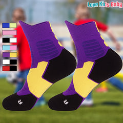 Pair Soccer Training Socks Running Socks Thick Sports Socks One Size