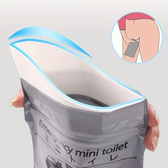 4pcs Car Toilet Self-driving Leisure Car Emergency Urine Bag