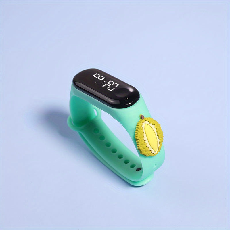 Boys Girls Teen Cartoon Silicone Multifunctional Electronic Watch