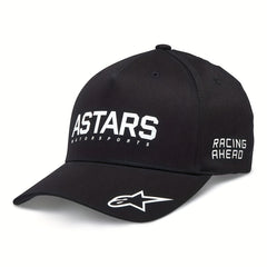 Adjustable Mens Summer Peaked Cap with Letter Embroidery