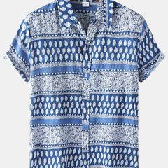 Men's Slim Fit Hawaiian Shirts - Ideal for Summer