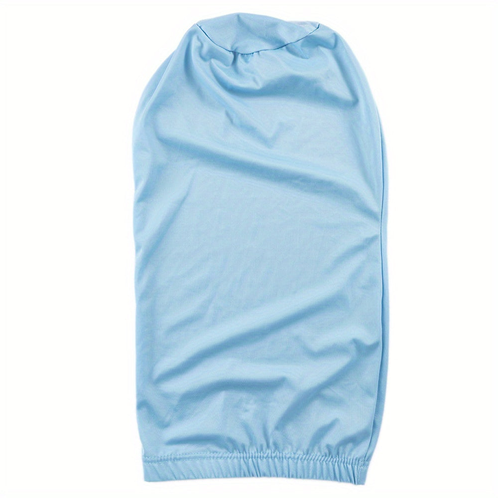 Spandex Long Hair Bonnets Dread Locs Cap Men Wide Elastic Tube Sock