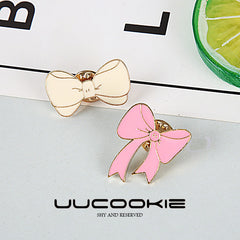 Girls Cartoon Bow Pin Decorative Accessories For Scarf Sweater