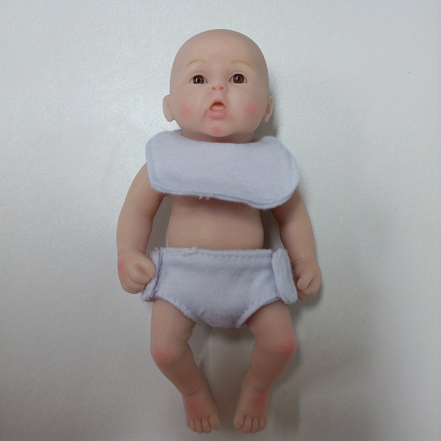 15 24CM Full Silicone Reborn Doll Toy Christmas Gift