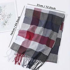 1pc Men's Retro Scarf